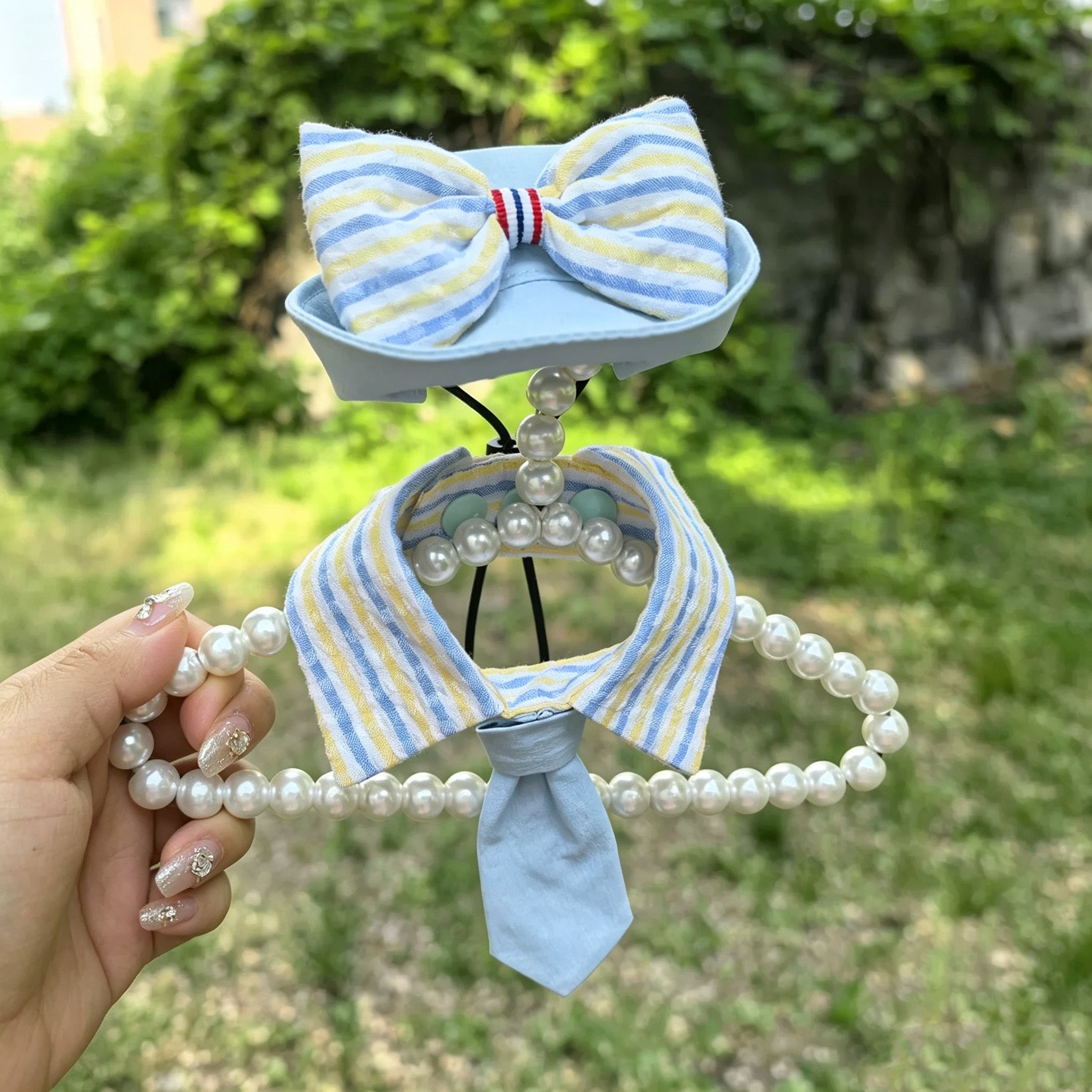 Striped Pet Set | 3 Styles Available