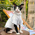 🩶Functional Sun Protection Breathable Hooded Shirt for Cats - Novo Paw