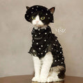 🤍🖤Pet Polka Dot Mesh Breathable Outfit Set - Novo Paw